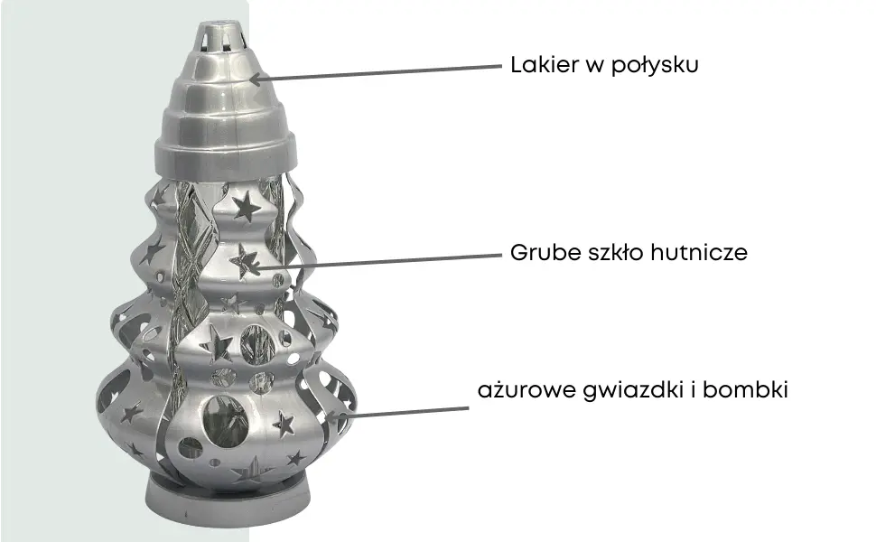 Znicz Choinka ZCH LS88 znicz_atystyczny_choinka_srebrna_2
