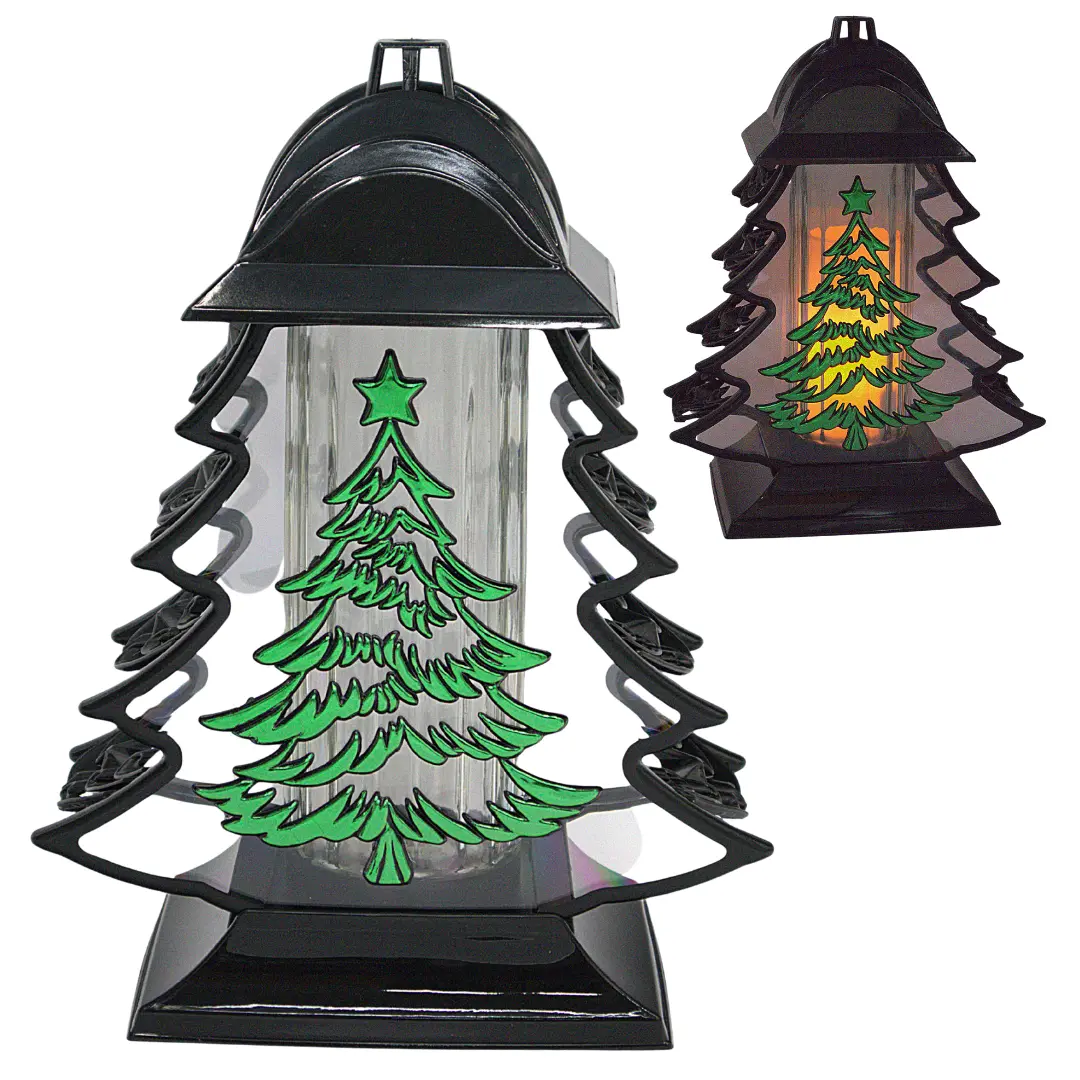 Znicz Choinka LS89 Znicz_atystyczny_ozdobny_choinka_czarno_zilenona_4