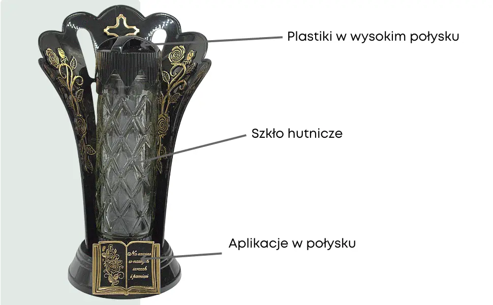 Znicz Krzyż Złoty LL98 Znicz_duzy_korona_zlota_2