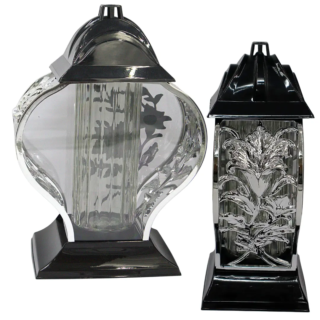 Znicz Lilia Metalizacja srebro LG70 znicz_lilia_metalizacja_srebro_4