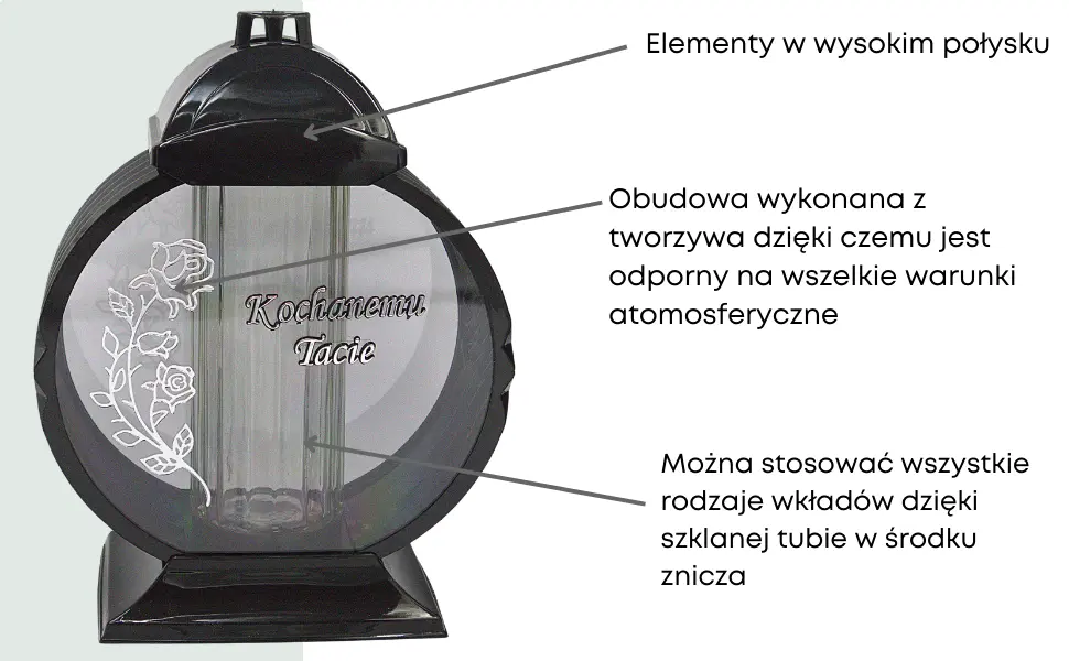 Znicz Medalion LG71 znicz_medalion_z_aplikacja_srebrna_2