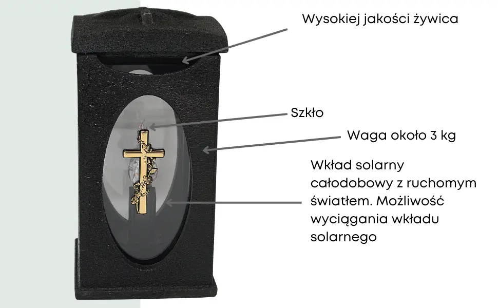 Znicz Kamienny Domek Czarny Lk23 Znicz_zywicznokamienny_czarny_2