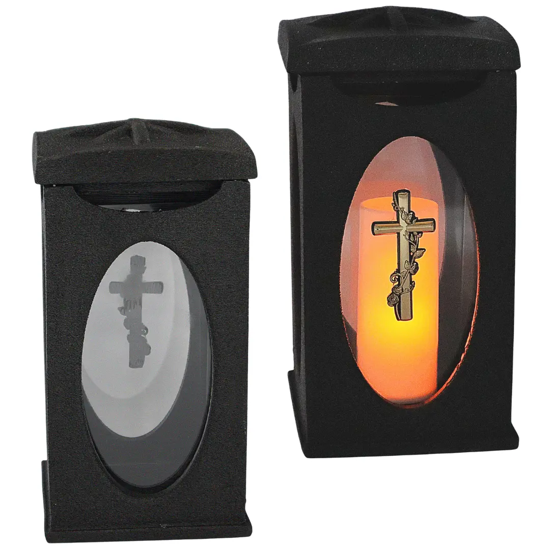 Znicz Kamienny Domek Czarny Lk23 Znicz_zywicznokamienny_czarny_4