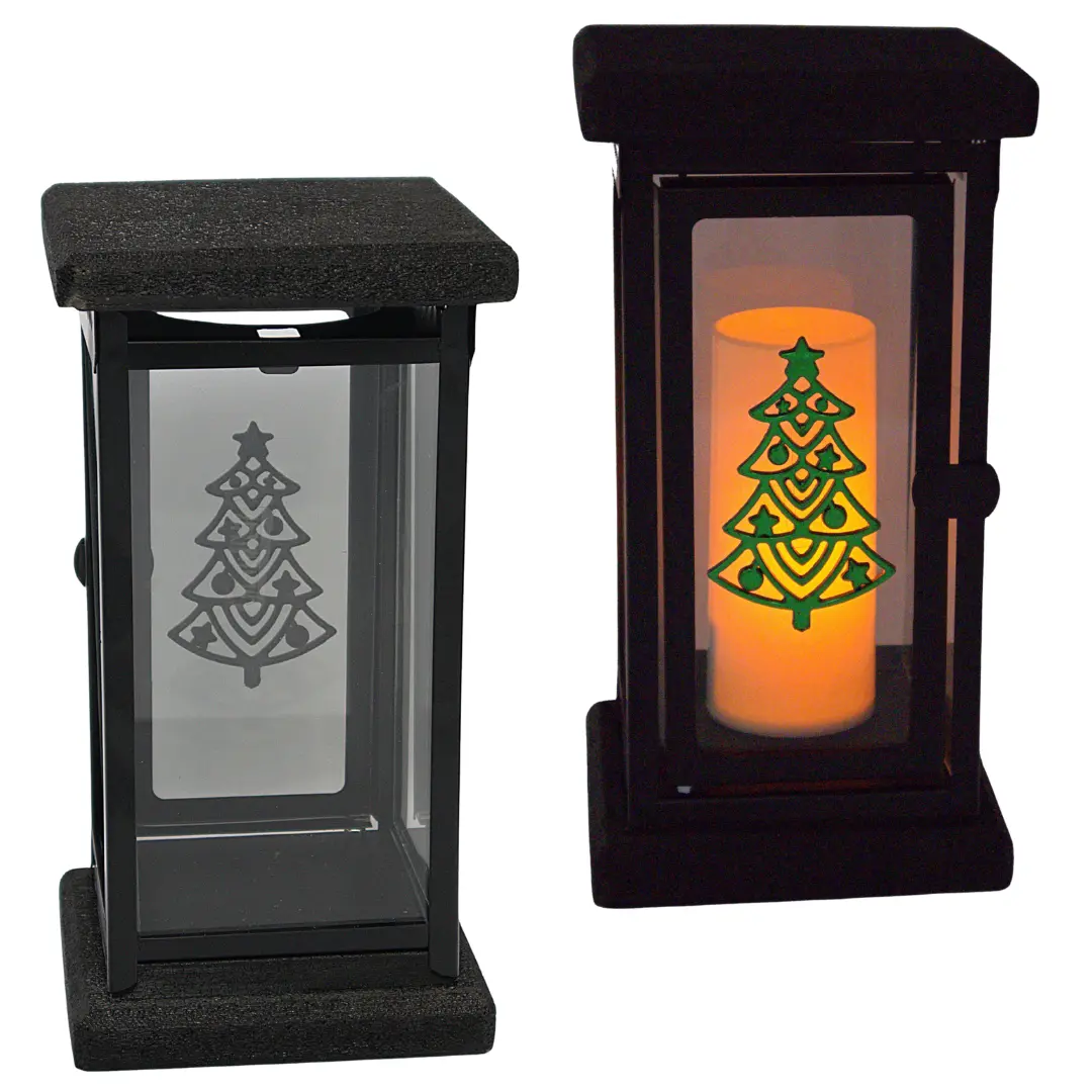 Znicz kamienny LK25 Choinka Znicz_szklano_zywiczny_czarny_z_aplikacja_choinki_4