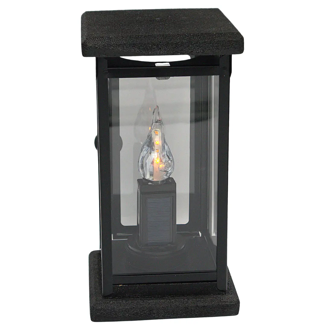 Znicz kamienny LK25 czarny z wkładem solarnym znicz_zywiczno-kamienny_czarny_z_wkladem_solarnym_4