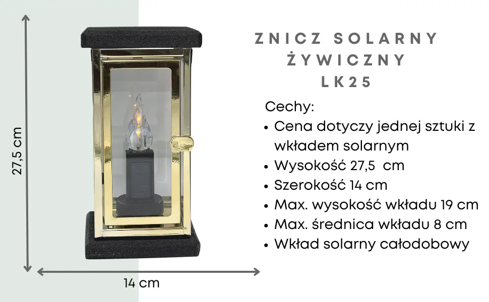 znicz znicz_zywiczny_z_metalizacja_zlota_1