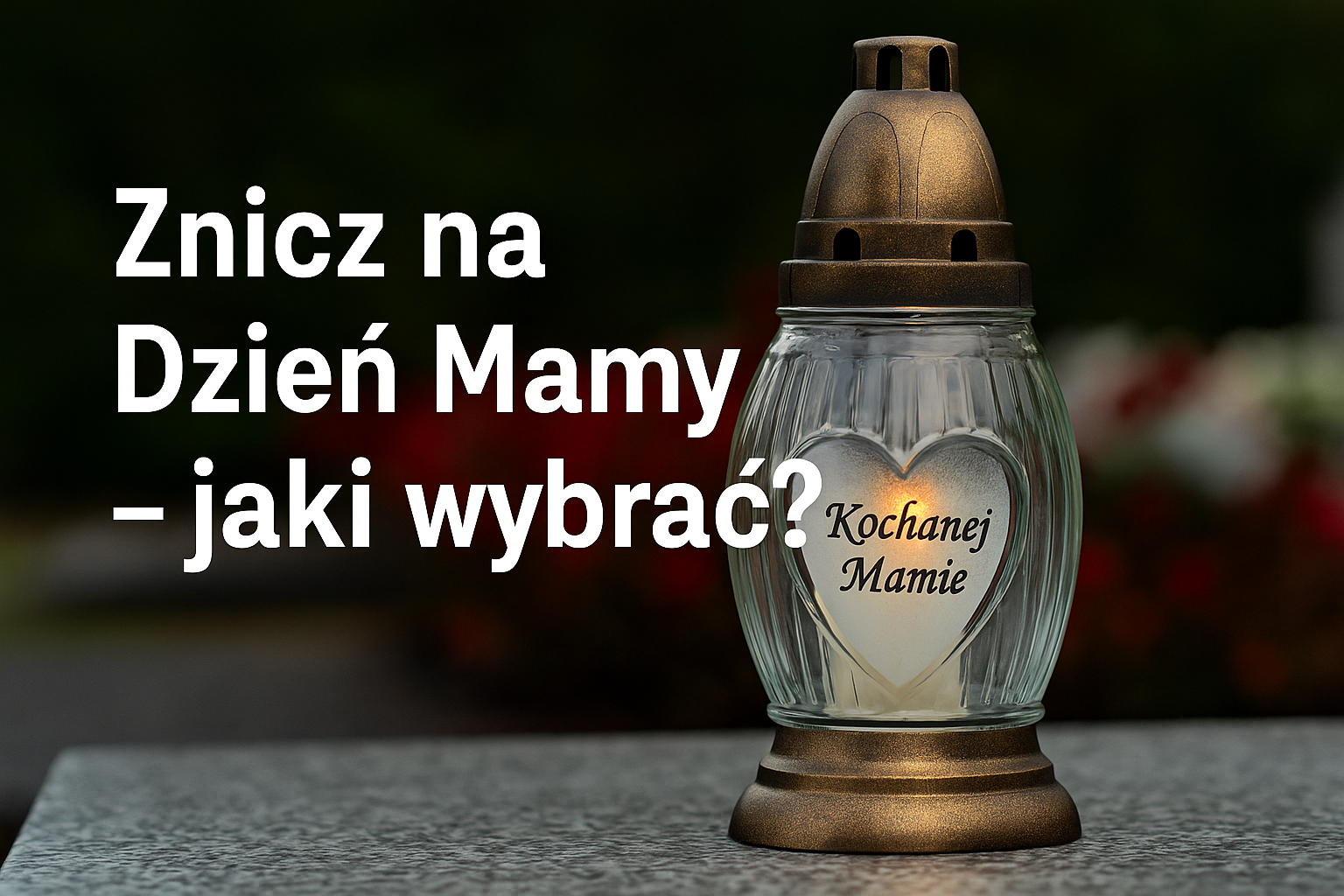 Znicz na Dzień Mamy - jaki wybrać?