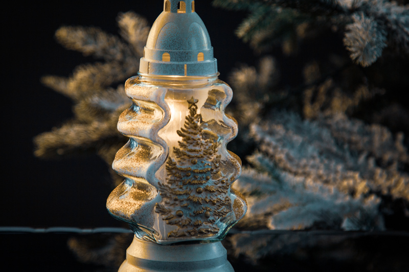 Znicze bożonarodzeniowe jako element świątecznej tradycji