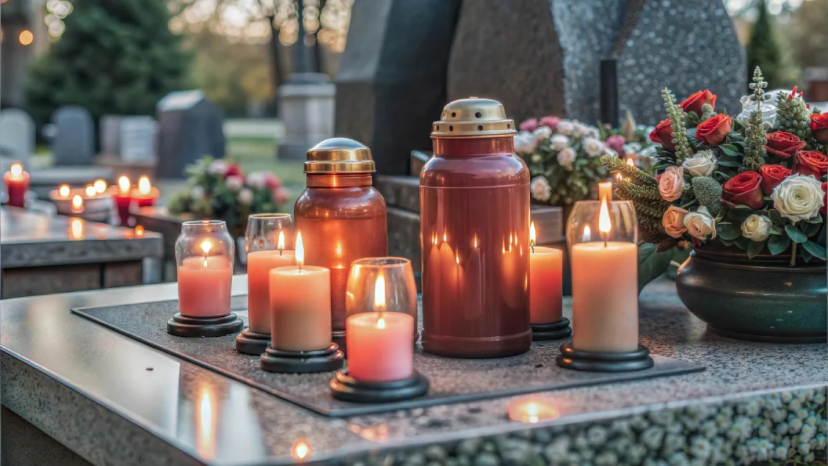 Świece i znicze zapachowe na cmentarzu – czy to dobry pomysł?