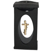 Znicz Kamienny Domek Czarny Lk23