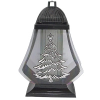 Znicz Choinka Ażur Srebro LS91