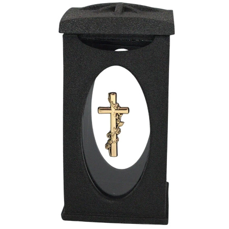 Znicz Kamienny Domek Czarny Lk23