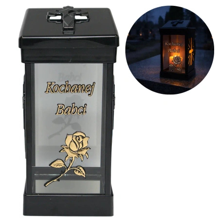 Znicz Cubo Zloty LG40 Kochanej Babci złoty