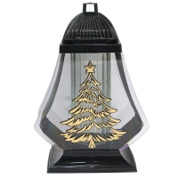 Znicz Choinka Ażur Złota LS91