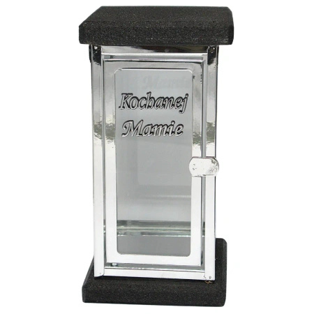 Znicz żywiczny metal kapliczka dla mamy złota na pomnik wyjątkowy LK25