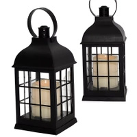 Lampion Latarenka Kratka Cortina Czarny C23