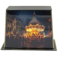 Kapliczka Świąteczna do Salonu Bożonarodzeniowy na Wkład Led Elegancki LL77