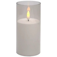  Świeca Led Ciepła Barwa Światła na Baterie Piękna Nowoczesna 7x15 cm C74