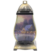 Znicz Świąteczny Druk UV Gruszka Lodowisko LS87