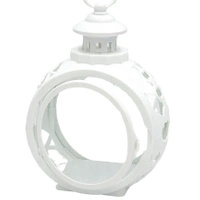 Cortina Latarenka Pusta Okrągła Biała na Taras Balkon Dom C79