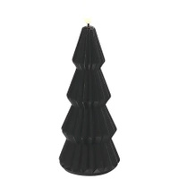  Świeca Cortina Choinka Czarna na Grób do Domu Nowoczesna do Stroika C81