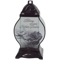 Znicz Szklany Druk Rodzice  CZ LL85