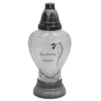 Znicz Serce Kochanej Babci Srebro L209