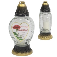 Znicz z dedykcją Mamie Sentencja L263