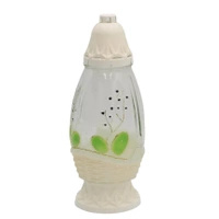 Znicz Wielkanocny Jajko Koszyk ecru-zielone LS 86 