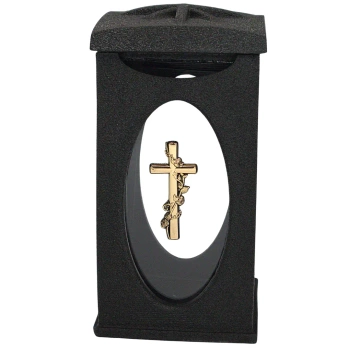 Znicz Kamienny Domek Czarny Lk23