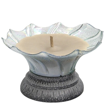 Znicz Otwarty Srebrno-Czarna Podstawa D23