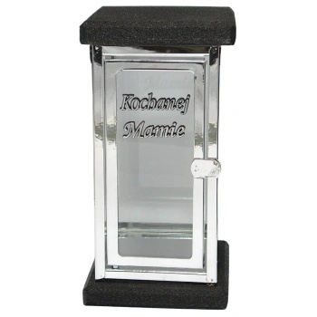 Znicz żywiczny metal kapliczka dla mamy złota na pomnik wyjątkowy LK25