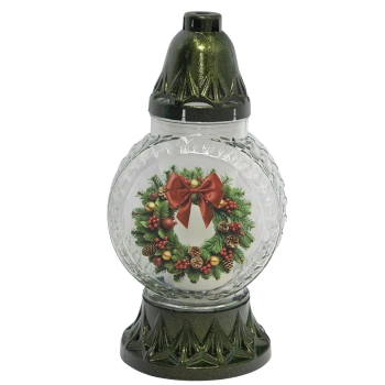 Znicz Świąteczny Wianek L1000  LS93