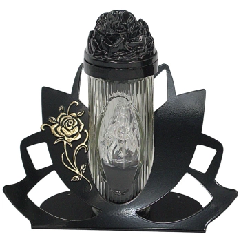 Znicz Metal + Wkład LED LG66 