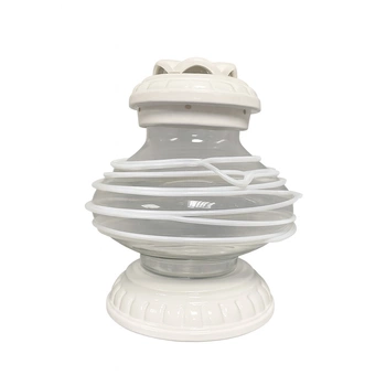 Znicz Ceramiczny UFO Biały LC12