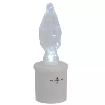 Wkład Figurka Statuetka Biała Cortina Maryjka LED C20 2/15/WLC-MAR