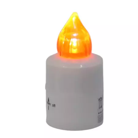 Wkład LED  Świeca Cortina Pomarańczowy Baterie R14 160 dni C11